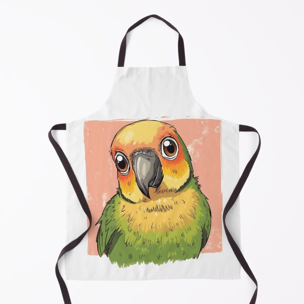 Item preview, Cute Lovebird Sticker | Kawaii Lovebird Illustration | Colorful Parrot Bird Art designed and sold by dreamz-world.