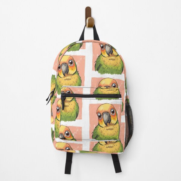 Item preview, Cute Lovebird Sticker | Kawaii Lovebird Illustration | Colorful Parrot Bird Art designed and sold by dreamz-world.