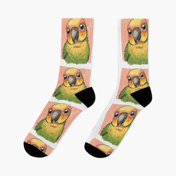 Item preview, Cute Lovebird Sticker | Kawaii Lovebird Illustration | Colorful Parrot Bird Art designed and sold by dreamz-world.