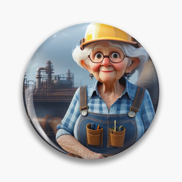 Item preview, Old Fart as a steeple jack designed and sold by Colin Bentham.