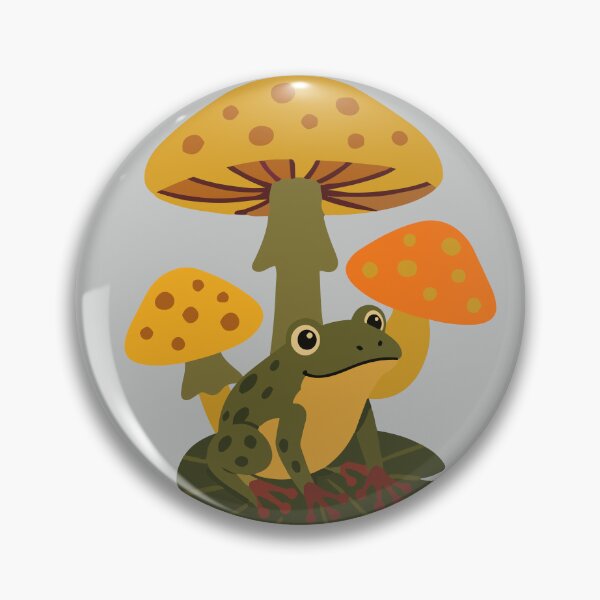 Item preview, Cute Frog and Mushroom Kids T-Shirt – Cottagcore Toad on Lily Pad Graphic Tee for Boys and Girls, Toddler Nature Clothes designed and sold by Rabu10.