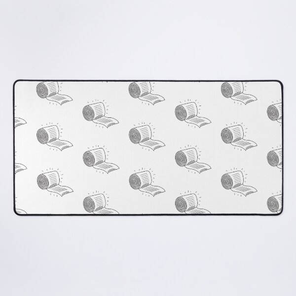 Item preview, A receipt strip unrolled on the floor, showing repeated print designed and sold by rasagamastore.