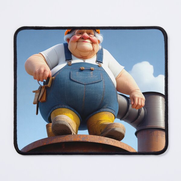 Item preview, Old Fart as a steeple jack designed and sold by Colin Bentham.