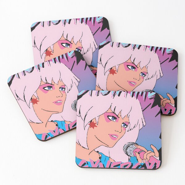 Item preview, Jem and the Holograms Band Cartoon Showtime Synergy Misfits 80s Party Mask designed and sold by cerymopl.