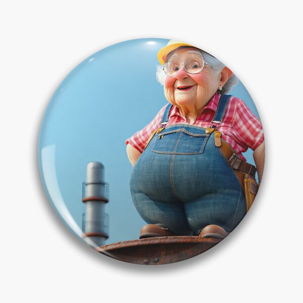 Item preview, Old Fart as a steeple jack designed and sold by Colin Bentham.