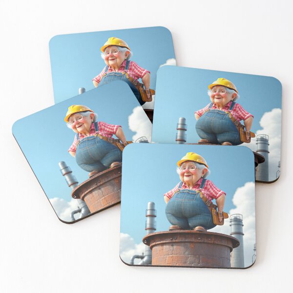Item preview, Old Fart as a steeple jack designed and sold by Colin Bentham.