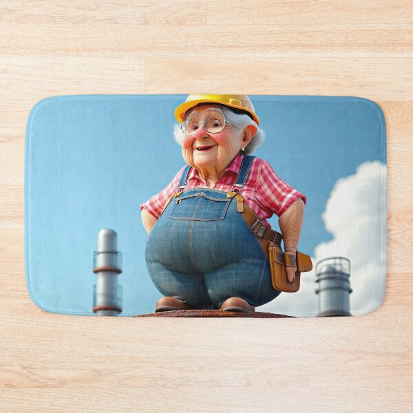 Item preview, Old Fart as a steeple jack designed and sold by Colin Bentham.