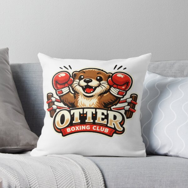 Item preview, Otter Boxing Club Retro Sports Mascot designed and sold by TheRealTaria.