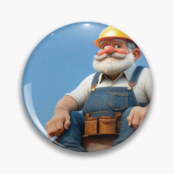 Item preview, Old Fart as a steeple jack designed and sold by Colin Bentham.
