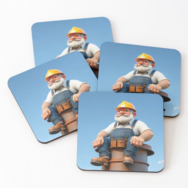 Item preview, Old Fart as a steeple jack designed and sold by Colin Bentham.
