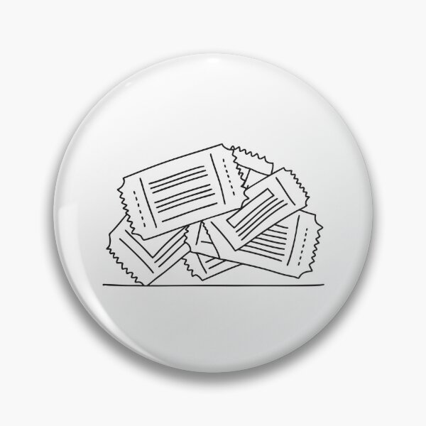 Item preview, Paper tickets spread endlessly in a line across the desk designed and sold by rasagamastore.