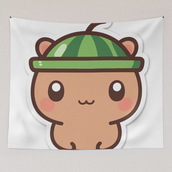 Item preview, Capybara chibi v2 designed and sold by Xenovita.