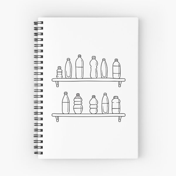 Item preview, A shelf packed tightly with water bottles in various shapes designed and sold by rasagamastore.