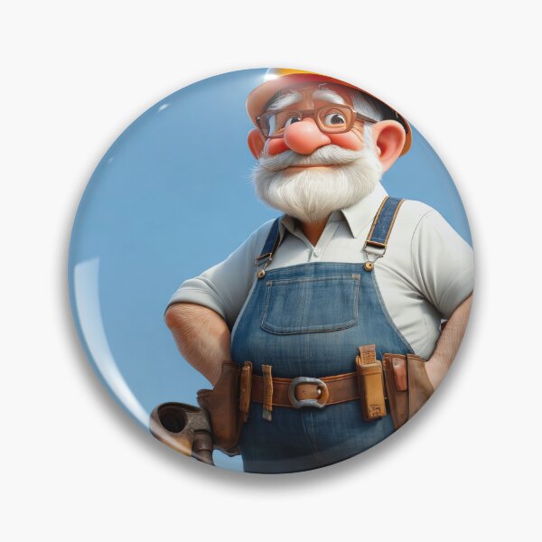 Item preview, Old Fart as a steeple jack designed and sold by Colin Bentham.