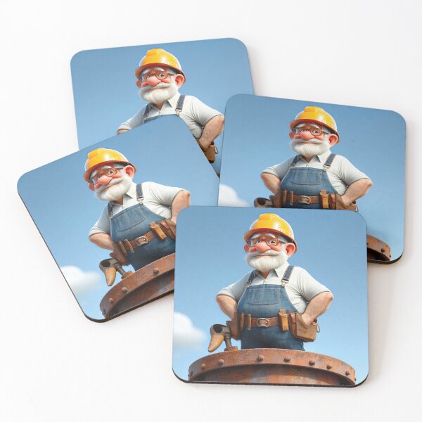 Item preview, Old Fart as a steeple jack designed and sold by Colin Bentham.