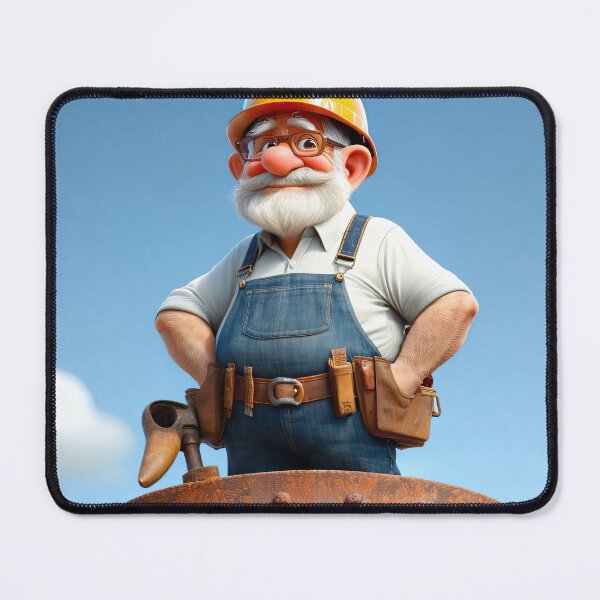 Item preview, Old Fart as a steeple jack designed and sold by Colin Bentham.