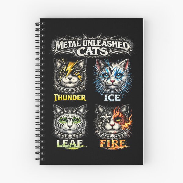 Item preview, Metal Unleashed Cats designed and sold by lbl-shop.