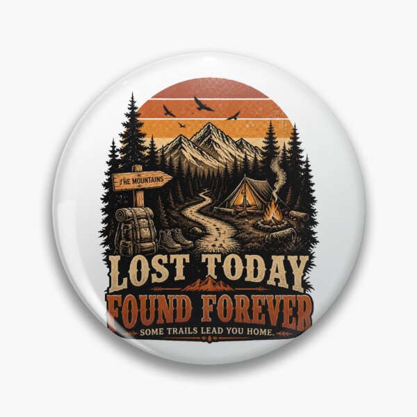 Item preview, Lost Today Found Forever Vintage Camping designed and sold by Cavalier-org.