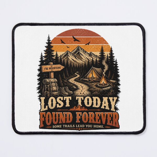 Item preview, Lost Today Found Forever Vintage Camping designed and sold by Cavalier-org.