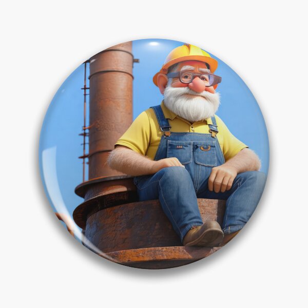 Item preview, Old Fart as a steeple jack designed and sold by Colin Bentham.