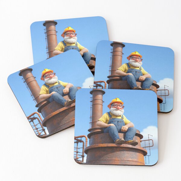 Item preview, Old Fart as a steeple jack designed and sold by Colin Bentham.