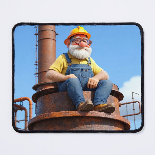 Item preview, Old Fart as a steeple jack designed and sold by Colin Bentham.