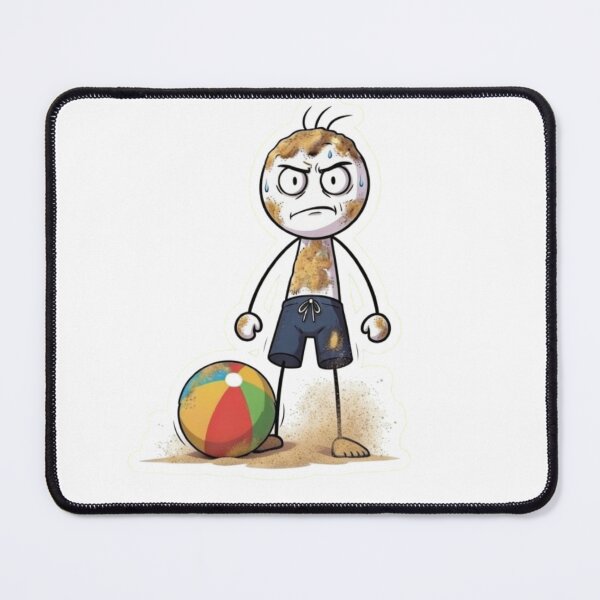 Item preview, Oops Murphy - Summer Beach Fail - Sandy Mess - Funny Character Graphic designed and sold by oopsmurphy.