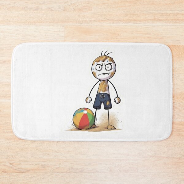 Item preview, Oops Murphy - Summer Beach Fail - Sandy Mess - Funny Character Graphic designed and sold by oopsmurphy.