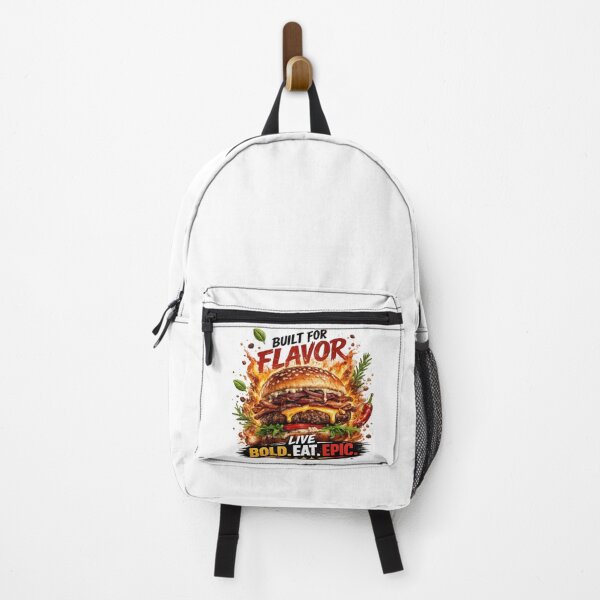 Item preview, Built For Flavor: Gourmet Herbs Fire Cheeseburger Live Bold Eat Epic designed and sold by irfanshikh.