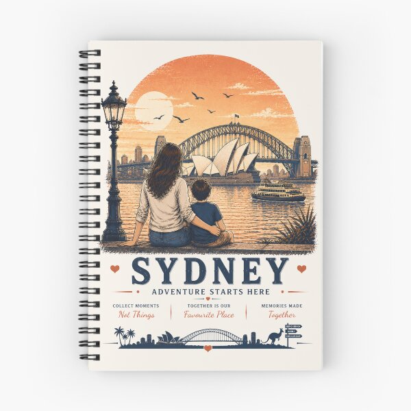 Item preview, Sydney Mother Son Duo Adventure Starts Here designed and sold by BagFactoryUK.