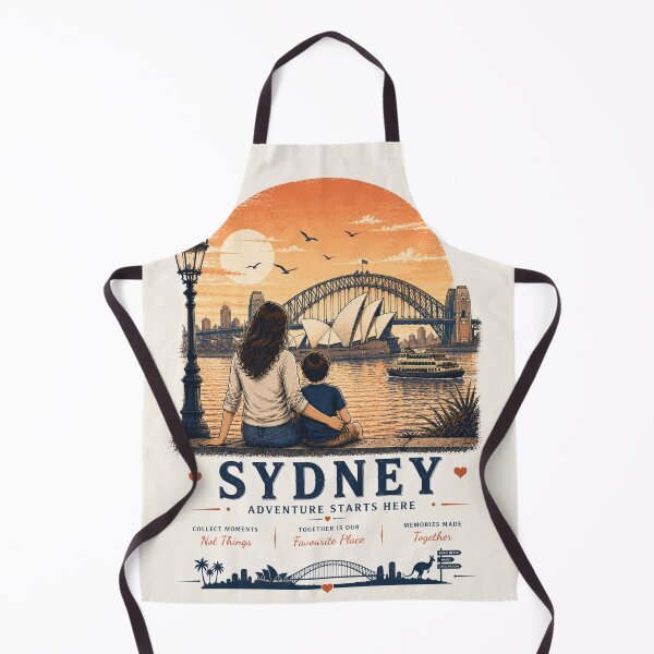 Artikelvorschau, Sydney Mother Son Duo Adventure Starts Here entworfen und verkauft von BagFactoryUK.