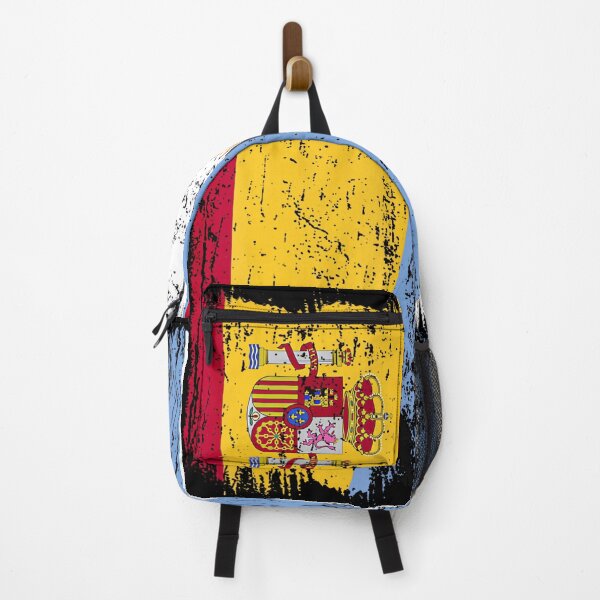 Item preview, Spain Argentina Half Flag Spanish Argentinian Roots designed and sold by ZAKI-Y.