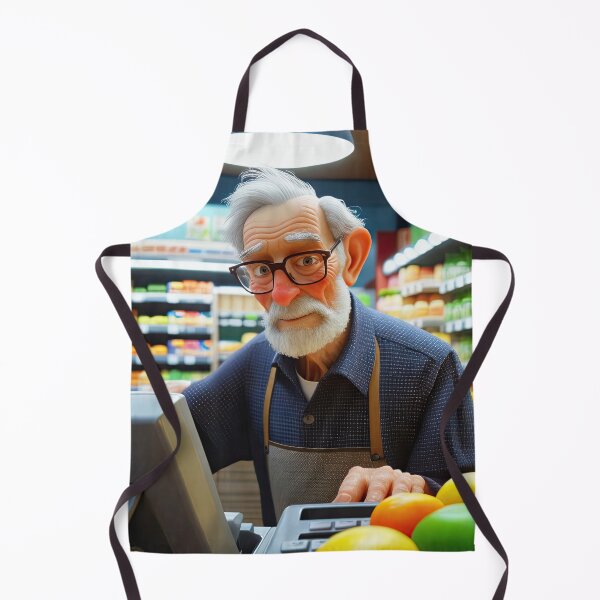 Item preview, Old Fart operating the till designed and sold by Colin Bentham.