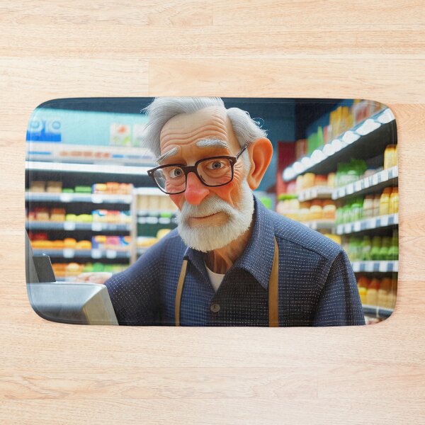 Item preview, Old Fart operating the till designed and sold by Colin Bentham.