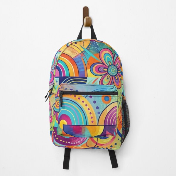 Item preview, A riot of color, floral geometry designed and sold by Sigtrix.