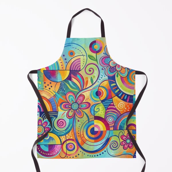 Item preview, A riot of color, floral geometry designed and sold by Sigtrix.