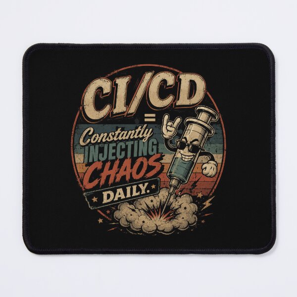 Item preview, Funny CI/CD Constantly Injecting Chaos Daily designed and sold by Code  Monkeys.