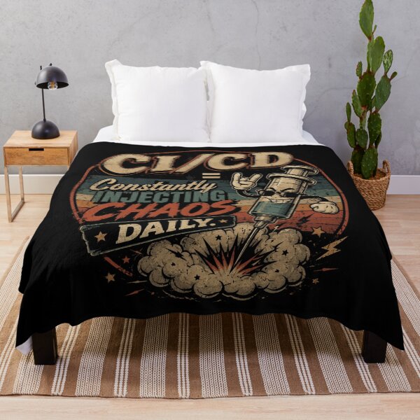 Item preview, Funny CI/CD Constantly Injecting Chaos Daily designed and sold by Code Monkeys.