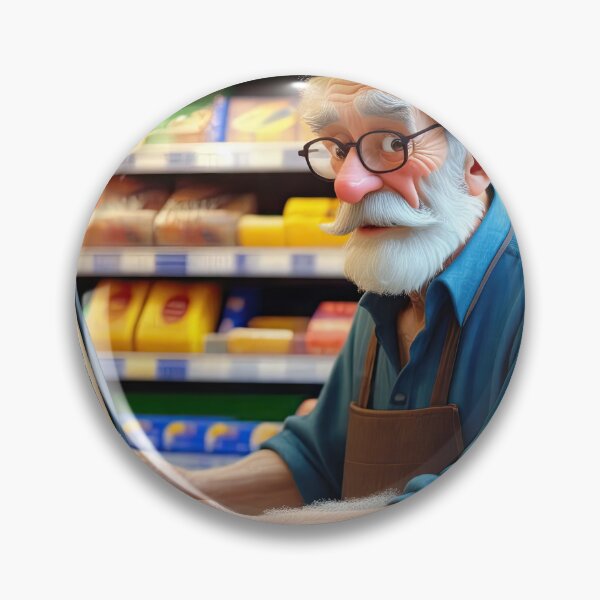 Item preview, Old Fart operating the till designed and sold by Colin Bentham.