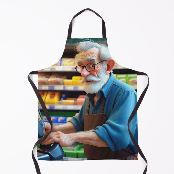 Item preview, Old Fart operating the till designed and sold by Colin Bentham.
