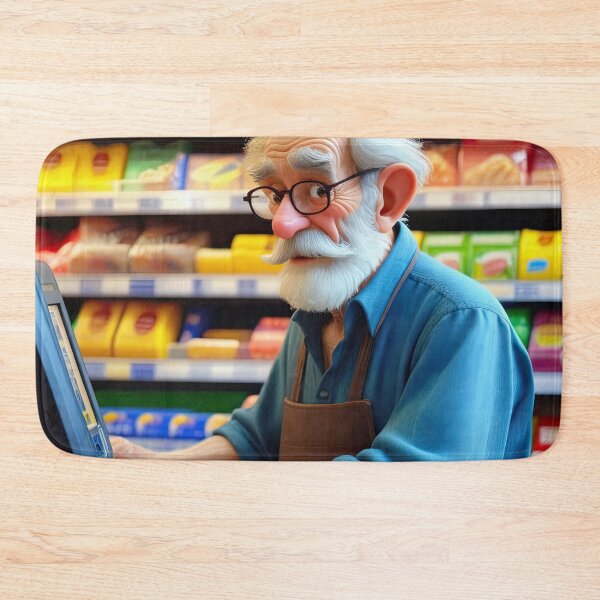 Item preview, Old Fart operating the till designed and sold by Colin Bentham.