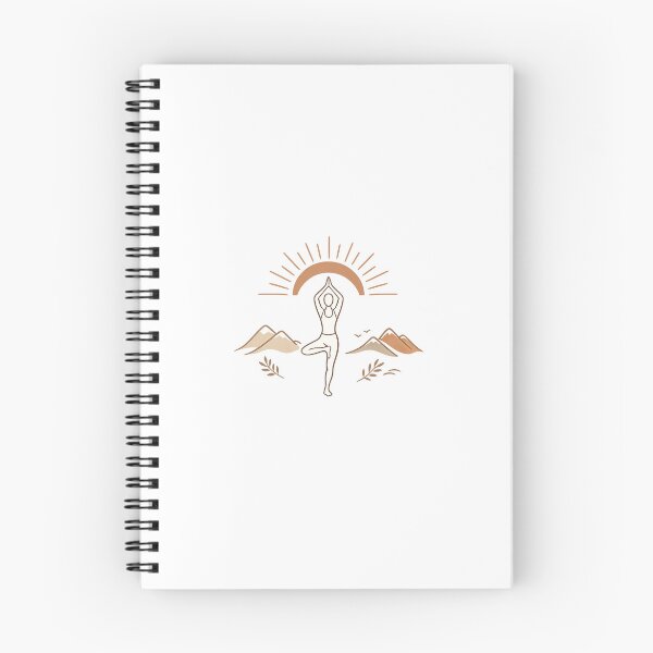 Item preview, Tree Pose Yoga Meditation Line Art` designed and sold by Chinnibujji.