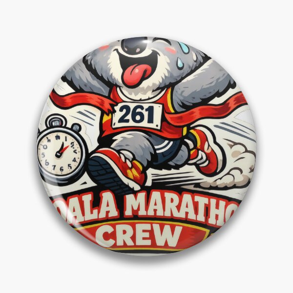 Item preview, Koala Marathon Crew Retro Sports Mascot designed and sold by TheRealTaria.