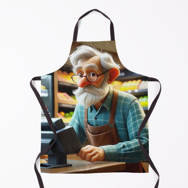 Item preview, Old Fart operating the till designed and sold by Colin Bentham.
