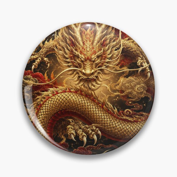 Item preview, Golden Chinese Imperial Dragon designed and sold by JuanDiegoAyala.