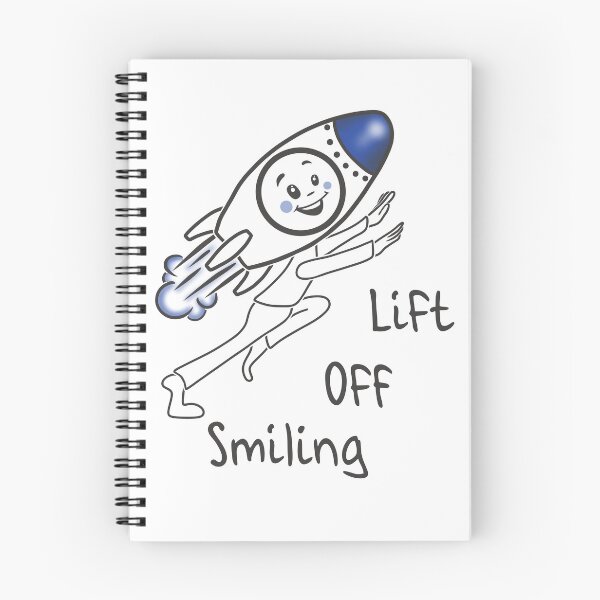 Item preview, Lift Off Smiling – Meaningful Gift for a New Beginning designed and sold by Samaya-.