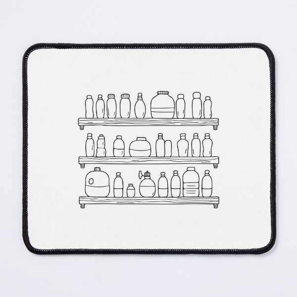Item preview, Reusable Water Bottles on Shelf designed and sold by rasagamastore.