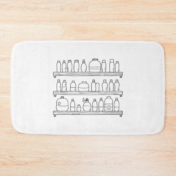 Item preview, Reusable Water Bottles on Shelf designed and sold by rasagamastore.