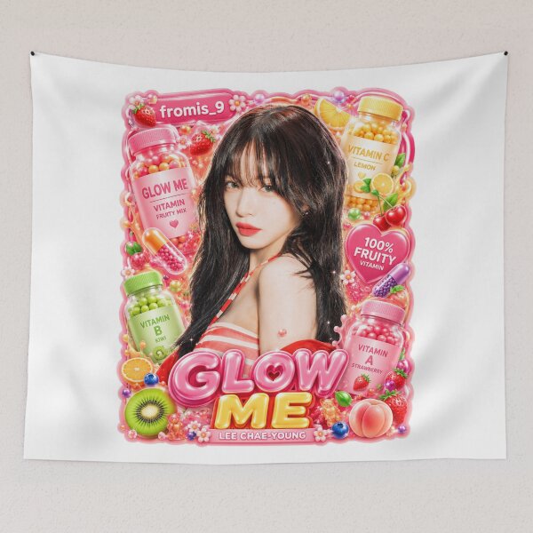 Item preview, Chaeyoung fromis_9 Glow Me Vivid Citrus Visual | Merch Collection designed and sold by Valereekmerch.