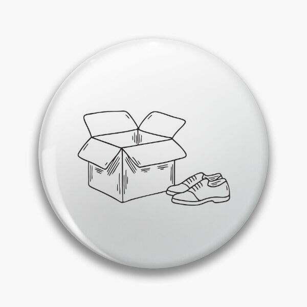 Item preview, New shoes resting next to their opened box on the floor designed and sold by rasagamastore.